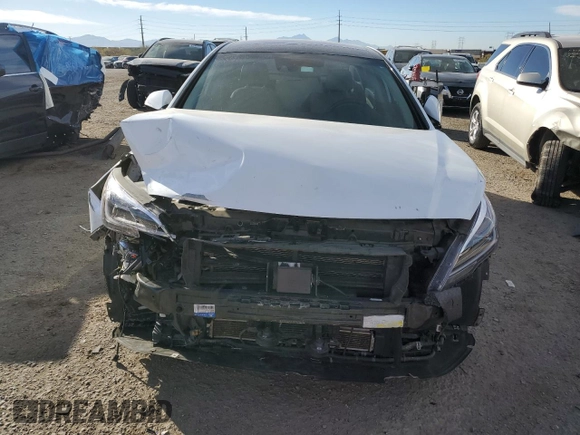 2017 Hyundai Sonata Hybrid Limited with VIN KMHE34L35HA070900, listed as a Copart auction lot 43931035 with 77,474 mi miles and Salvage Title. Bid and sale history available at carsss.com. Image 5.