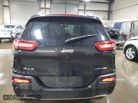 2014 Jeep Cherokee Limited with VIN 1C4PJMDS1EW266615, listed as a Copart auction lot 51103455 with 84,557 mi miles and Salvage Title. Bid and sale history available at carsss.com. Image 6.