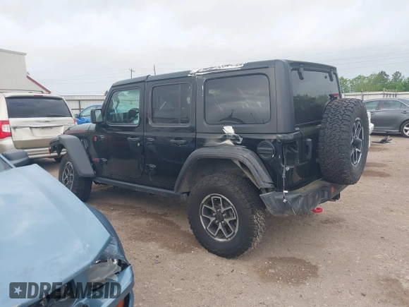 2024 Jeep Wrangler Rubicon with VIN 1C4PJXFG6RW337596, listed as a IAAI auction lot 41958788 with 15,942 mi miles and . Bid and sale history available at DreamBid. Image 15.