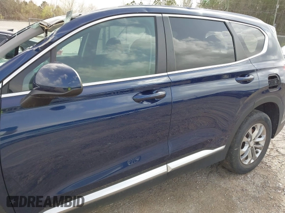 2020 Hyundai Santa Fe SE with VIN 5NMS23AD6LH174584, listed as a IAAI auction lot 41813950 with 107,852 mi miles. Bid and sale history available at carsss.com. Image 19.