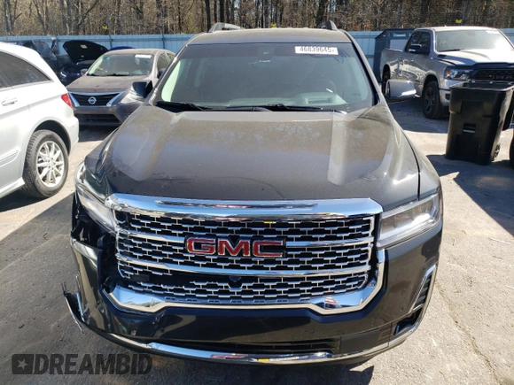 2020 GMC Acadia Denali with VIN 1GKKNPLS6LZ216097, listed as a Copart auction lot 46839645 with 44,755 mi miles and Salvage title. Bid and sale history available at DreamBid. Image 5.