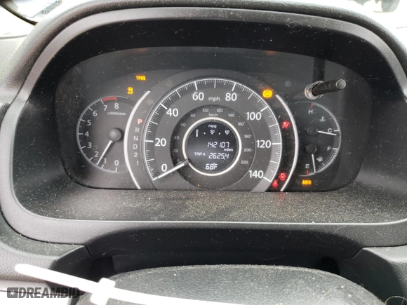 2013 Honda CR-V LX with VIN 2HKRM4H31DH606644, listed as a Copart auction lot 68077914 with 142,107 mi miles and Non Repairable. Bid and sale history available at carsss.com. Image 9.