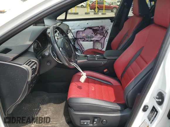 2020 Lexus NX 300 F Sport z VIN JTJSARDZ3L5014854, wystawiony jako Copart lot #59386435 z przebiegiem 36 098 mil mil oraz Szkoda całkowita • Salvage title. Historia ofert i sprzedaży dostępna na DreamBid. Obrazek 7.