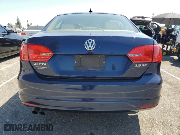 2013 Volkswagen Jetta Sedan SE with VIN 3VWDP7AJXDM391073, listed as a Copart auction lot 52614525 with 146,580 mi miles and Clean Title. Bid and sale history available at carsss.com. Image 6.