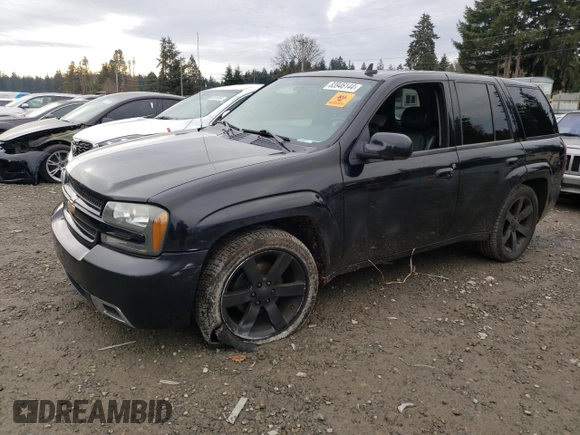 2006 Chevrolet TrailBlazer LT with VIN 1GNES13H062260085, listed as a Copart auction lot 83946144 with 0 mi miles and Salvage Title. Bid and sale history available at carsss.com. Image 1.