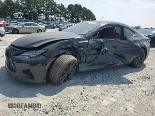 2024 Lexus RC with VIN JTHGZ5BC6R5027517, listed as a Copart auction lot 71104694 with 3,788 mi miles and Salvage Title. Bid and sale history available at carsss.com. Image 1.