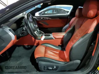 2020 BMW 8 Series M850i xDrive with VIN WBABC4C02LCE12605, listed as a Copart auction lot 38272784 with 53,090 mi miles. Bid and sale history available at carsss.com. Image 7.