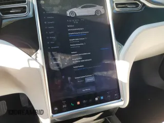 2017 Tesla Model S 60 with VIN 5YJSA1E16HF204974, listed as a Copart auction lot 89109185 with 107,102 mi miles and Salvage title. Bid and sale history available at DreamBid. Image 9.