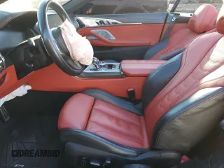 2019 BMW 8 Series M850i xDrive with VIN WBAFY4C55KBX29701, listed as a Copart auction lot 72955333 with Not Provided miles and Salvage Title. Bid and sale history available at carsss.com. Image 7.