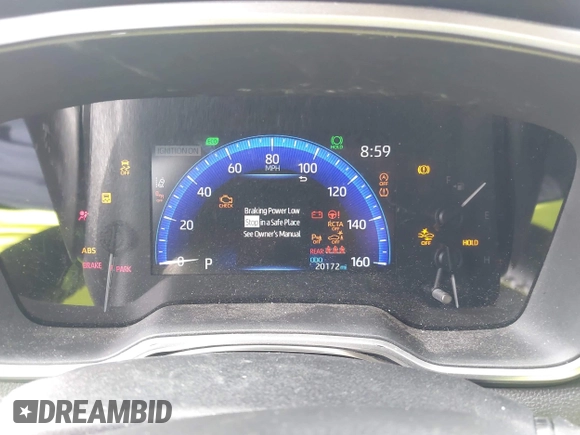 2022 Toyota Corolla Cross XLE z VIN 7MUEAABG0NV030757, wystawiony jako IAAI lot #42597979 z przebiegiem 20 172 mil mil oraz . Historia ofert i sprzedaży dostępna na DreamBid. Obrazek 7.