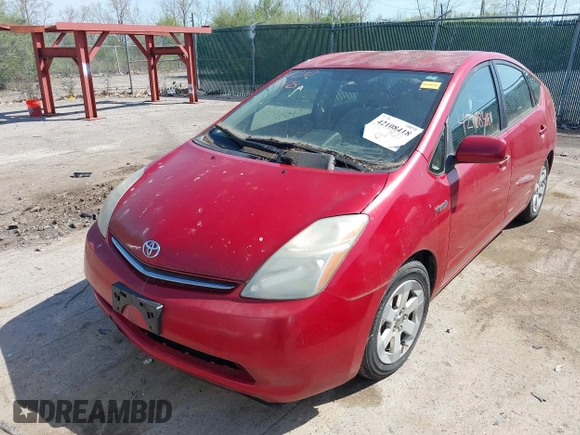 2007 Toyota Prius with VIN JTDKB20U877556365, listed as a IAAI auction lot 42108418 with 189,059 mi miles. Bid and sale history available at carsss.com. Image 6.