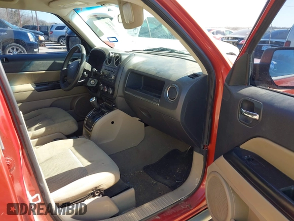 2010 Jeep Patriot Sport with VIN 1J4NT2GA3AD518535, listed as a IAAI auction lot 41638296 with 229,435 mi miles. Bid and sale history available at carsss.com. Image 5.