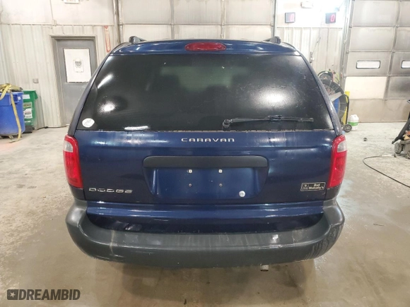 2005 Dodge Caravan SE with VIN 1D4GP25R75B395645, listed as a Copart auction lot 75489974 with 93,876 mi miles and Salvage Title. Bid and sale history available at carsss.com. Image 6.
