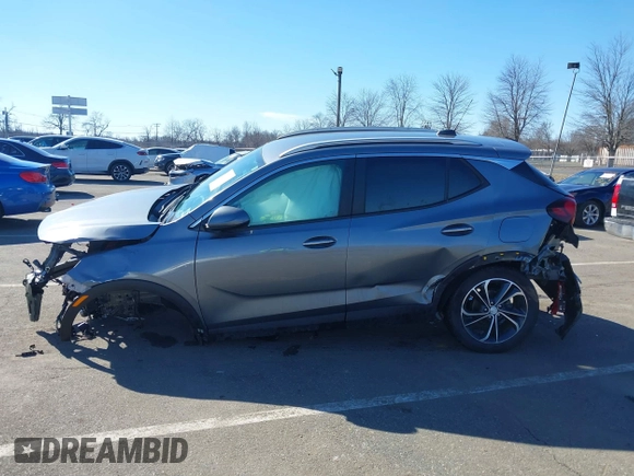 2022 Buick Encore GX Select с VIN KL4MMESL9NB026502, выставлен на аукционе IAAI как лот 41589247 с пробегом 33 375 миль миль и . История ставок и продаж доступна на DreamBid. Изображение 14.