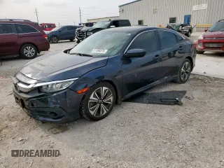 2016 Honda Civic EX-T z VIN 19XFC1F37GE012186, wystawiony jako Copart lot #51590575 z przebiegiem 121 041 mil mil oraz Szkoda całkowita • Salvage title. Historia ofert i sprzedaży dostępna na DreamBid. Obrazek 1.