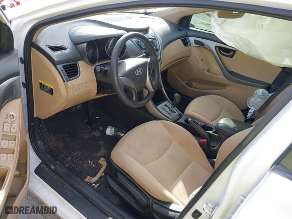 2013 Hyundai Elantra GLS PZEV with VIN 5NPDH4AE1DH407717, listed as a IAAI auction lot 41453055 with 118,693 mi miles. Bid and sale history available at carsss.com. Image 12.