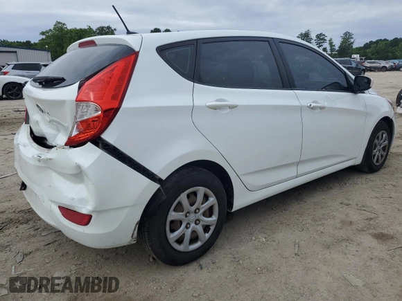 2012 Hyundai Accent GS with VIN KMHCT5AEXCU042471, listed as a Copart auction lot 56317385 with 173,493 mi miles and Salvage title. Bid and sale history available at DreamBid. Image 3.