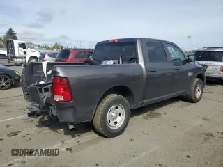 2014 Ram 1500 Tradesman with VIN 1C6RR7KG6ES479687, listed as a Copart auction lot 45758025 with 189,643 mi miles and Salvage title. Bid and sale history available at DreamBid. Image 3.