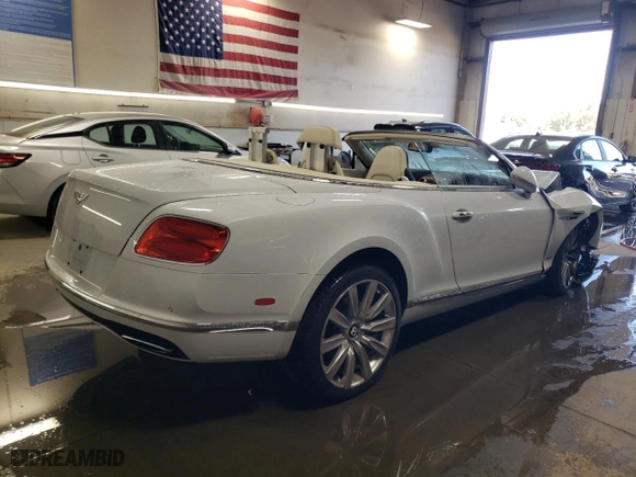 2018 Bentley Continental GT with VIN SCBGU3ZA9JC066355, listed as a Copart auction lot 69821164 with 19,551 mi miles and Salvage Title. Bid and sale history available at carsss.com. Image 3.