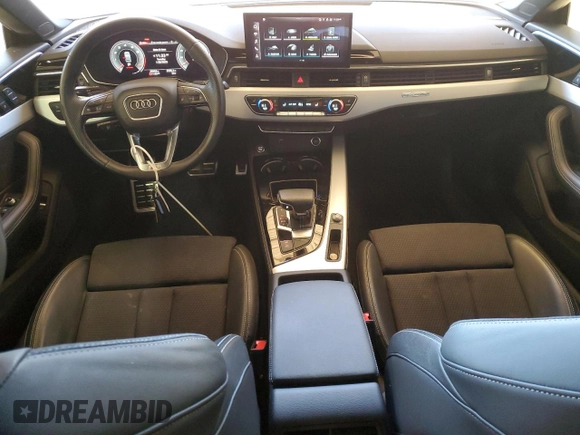 2023 Audi A5 Sportback S line Premium Plus with VIN WAUFACF59PA022964, listed as a Copart auction lot 86434774 with 39,958 mi miles and Salvage Title. Bid and sale history available at carsss.com. Image 8.