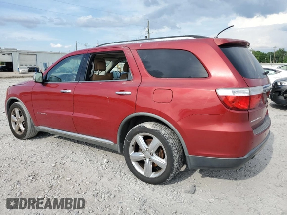 2011 Dodge Durango Citadel with VIN 1D4SD5GT5BC592817, listed as a Copart auction lot 55237575 with 179,845 mi miles and Clean title. Bid and sale history available at DreamBid. Image 2.