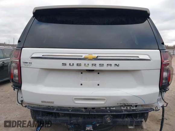 2023 Chevrolet Suburban Premier with VIN 1GNSKFKT1PR529998, listed as a IAAI auction lot 41157457 with 21,551 mi miles and . Bid and sale history available at DreamBid. Image 16.