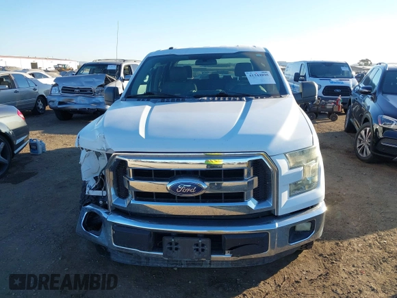 2016 Ford F-150 XL with VIN 1FTEW1CG0GKE05700, listed as a IAAI auction lot 41344898 with 96,429 mi miles and . Bid and sale history available at carsss.com. Image 12.