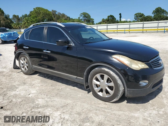 2008 Infiniti EX Journey with VIN JNKAJ09EX8M305105, listed as a Copart auction lot 65010765 with 116,809 mi miles and Clean title. Bid and sale history available at DreamBid. Image 4.