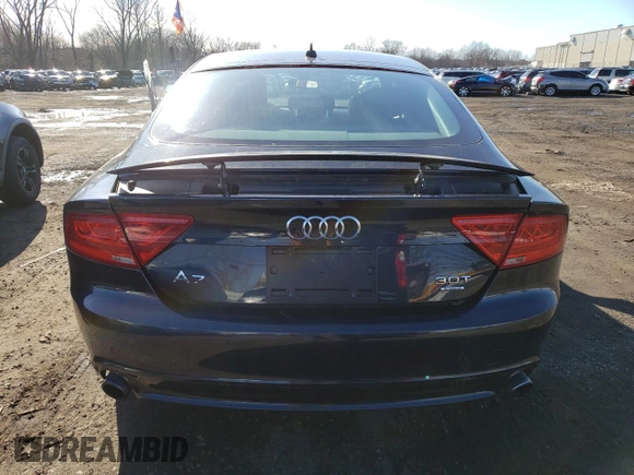 2015 Audi A7 3.0 Premium Plus with VIN WAUWGAFC3FN025710, listed as a Copart auction lot 45300854 with 194,844 mi miles. Bid and sale history available at carsss.com. Image 6.