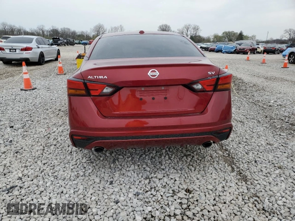 2020 Nissan Altima 2.5 SV with VIN 1N4BL4DVXLC263201, listed as a Copart auction lot 52972815 with Not Provided miles and Clean Title. Bid and sale history available at carsss.com. Image 6.