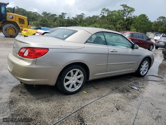 2008 Chrysler Sebring Touring with VIN 1C3LC55R68N124950, listed as a Copart auction lot 76891804 with 114,871 mi miles and Salvage Title. Bid and sale history available at carsss.com. Image 3.