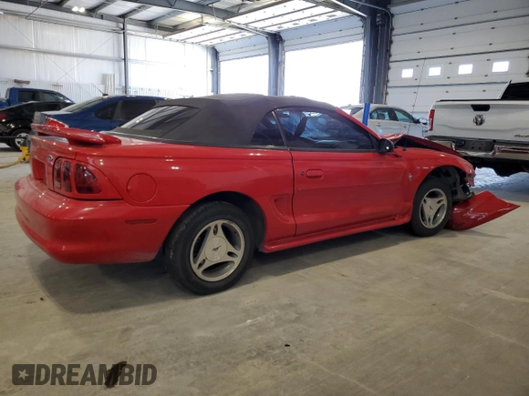 1998 Ford Mustang with VIN 1FAFP4448WF143882, listed as a Copart auction lot 53866905 with 109,835 mi miles and Salvage title. Bid and sale history available at DreamBid. Image 3.
