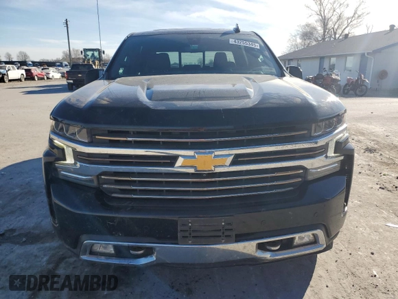 2021 Chevrolet Silverado 1500 High Country with VIN 3GCUYHET7MG234553, listed as a Copart auction lot 43255345 with 0 mi miles and Salvage Title. Bid and sale history available at carsss.com. Image 5.