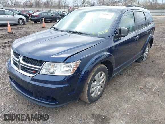 2017 Dodge Journey SE with VIN 3C4PDCAB9HT590394, listed as a IAAI auction lot 41838214 with 71,442 mi miles and . Bid and sale history available at DreamBid. Image 17.