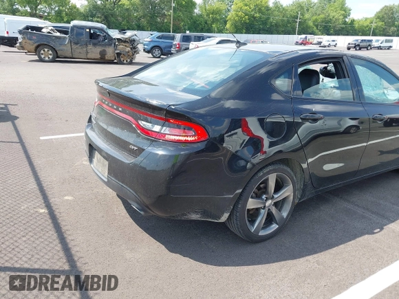 2016 Dodge Dart GT with VIN 1C3CDFEB0GD584857, listed as a IAAI auction lot 42570318 with 167,983 mi miles and . Bid and sale history available at DreamBid. Image 4.