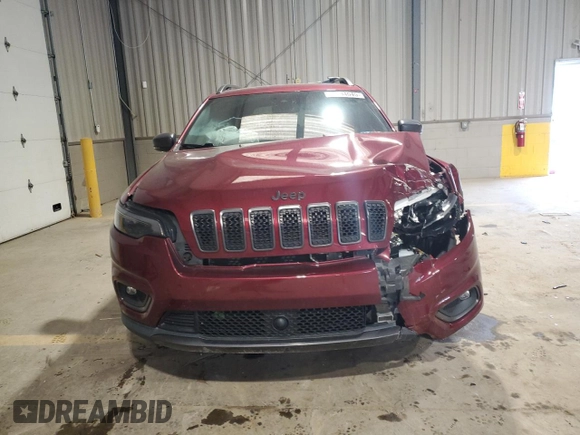2021 Jeep Cherokee Latitude Lux with VIN 1C4PJMMX7MD117583, listed as a Copart auction lot 59594645 with 33,538 mi miles and Salvage title. Bid and sale history available at DreamBid. Image 5.