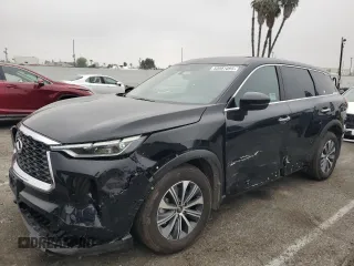 2025 Infiniti QX60 с VIN 5N1AL1ES4SC335304, выставлен на аукционе Copart как лот 53081095 с пробегом 11 миль миль и Списание • Salvage title. История ставок и продаж доступна на DreamBid. Изображение 1.