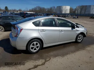 2014 Toyota Prius Four with VIN JTDKN3DUXE0384658, listed as a Copart auction lot 53501075 with 116,889 mi miles and Salvage Title. Bid and sale history available at carsss.com. Image 3.