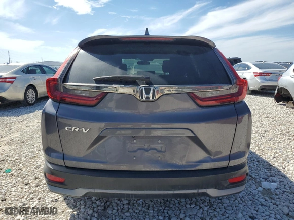 2022 Honda CR-V EX with VIN 5J6RW1H53NA010240, listed as a Copart auction lot 46890355 with 49,662 mi miles and Salvage Title. Bid and sale history available at carsss.com. Image 6.