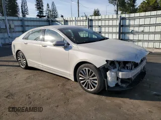 2019 Lincoln MKZ Standard with VIN 3LN6L5A91KR619149, listed as a Copart auction lot 42225465 with 46,869 mi miles and Salvage Title. Bid and sale history available at carsss.com. Image 4.