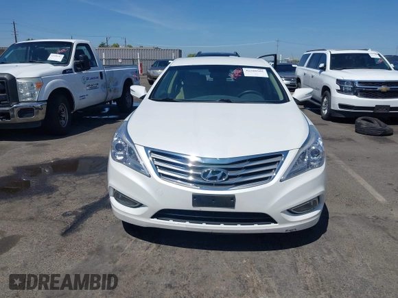 2013 Hyundai Azera with VIN KMHFG4JG5DA267347, listed as a IAAI auction lot 42580501 with 111,975 mi miles and . Bid and sale history available at DreamBid. Image 13.