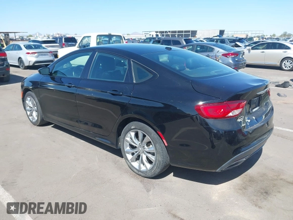 2015 Chrysler 200 S with VIN 1C3CCCBB1FN670130, listed as a IAAI auction lot 42054060 with 83,620 mi miles and . Bid and sale history available at DreamBid. Image 3.