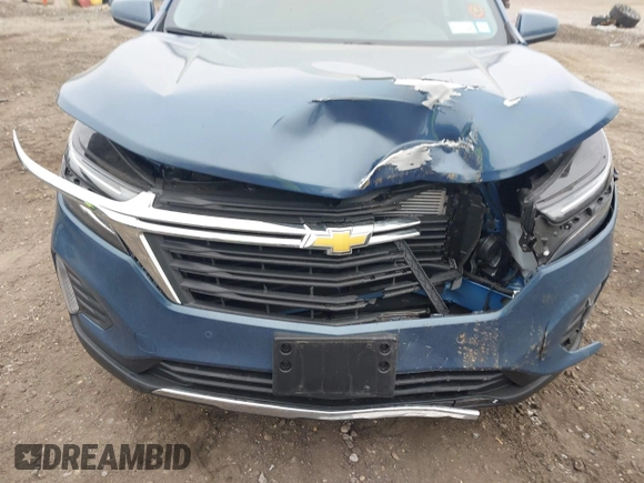 2024 Chevrolet Equinox LT with VIN 3GNAXKEG8RL329134, listed as a IAAI auction lot 41910999 with 8,616 mi miles. Bid and sale history available at carsss.com. Image 12.