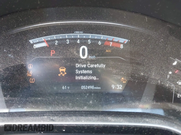 2019 Honda CR-V EX with VIN 2HKRW2H58KH660245, listed as a IAAI auction lot 41773041 with 52,498 mi miles and . Bid and sale history available at DreamBid. Image 7.