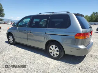 2002 Honda Odyssey EX-L with VIN 2HKRL18932H540391, listed as a Copart auction lot 65395405 with 119,239 mi miles and Clean title. Bid and sale history available at DreamBid. Image 2.