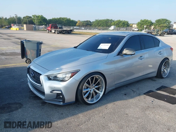 2019 Infiniti Q50 Luxe z VIN JN1EV7APXKM516277, wystawiony jako IAAI lot #41751440 z przebiegiem 52 638 mil mil oraz . Historia ofert i sprzedaży dostępna na DreamBid. Obrazek 18.