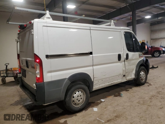2019 Ram ProMaster Cargo with VIN 3C6TRVNG7KE533390, listed as a Copart auction lot 46660255 with 118,573 mi miles and Salvage Title. Bid and sale history available at DreamBid. Image 3.