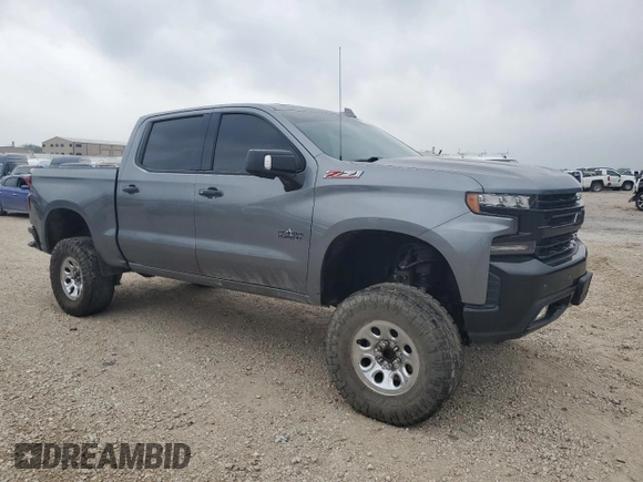 2021 Chevrolet Silverado 1500 LTZ with VIN 3GCUYGED0MG346971, listed as a Copart auction lot 51762875 with Not Provided miles and Salvage Title. Bid and sale history available at DreamBid. Image 4.