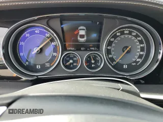 2012 Bentley Continental GT with VIN SCBFR7ZA2CC073607, listed as a Copart auction lot 56768995 with 54,966 mi miles and Salvage Title. Bid and sale history available at DreamBid. Image 9.