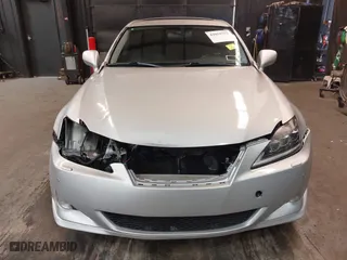 2007 Lexus IS 350 with VIN JTHBE262075015382, listed as a IAAI auction lot 42059352 with 141,993 mi miles. Bid and sale history available at carsss.com. Image 6.